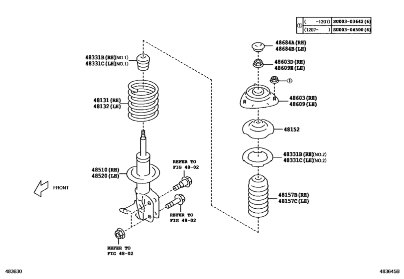 Front Spring & Shock Absorber