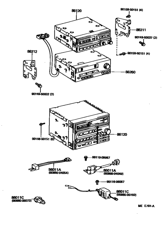Radio Receiver & Amplifier & Condenser