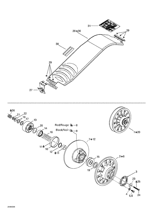 05- driven pulley