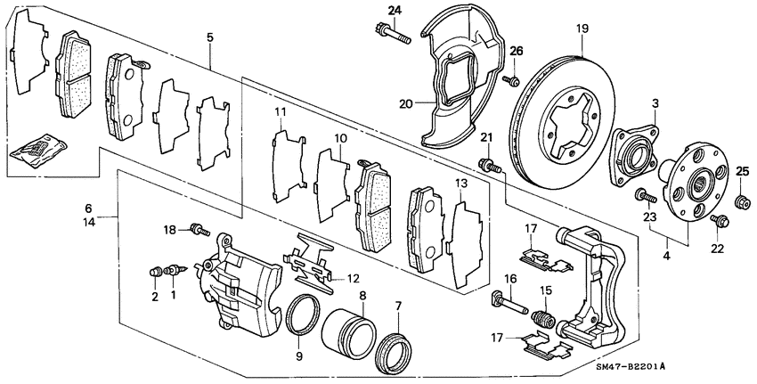 Front brake