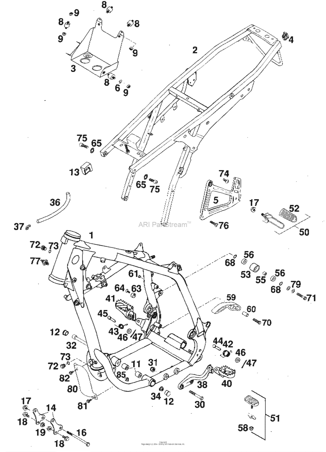 Frame, Sub Frame