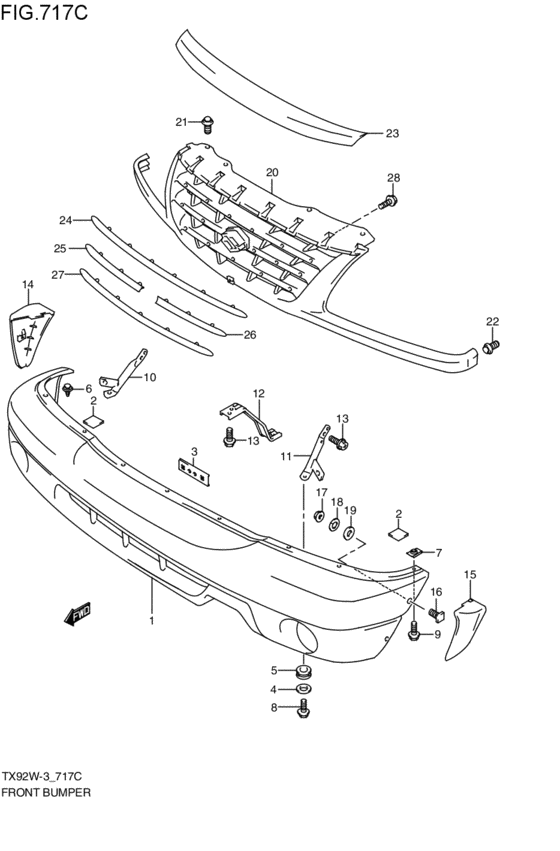 front bumper
