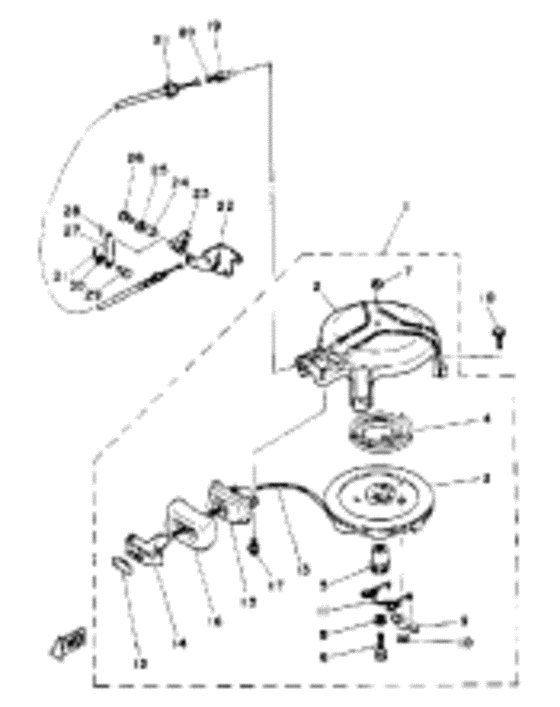 Manual starter