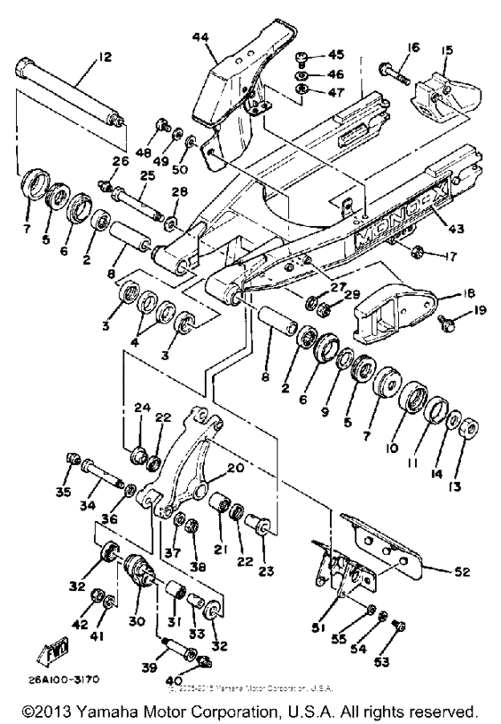 Rear arm & suspension