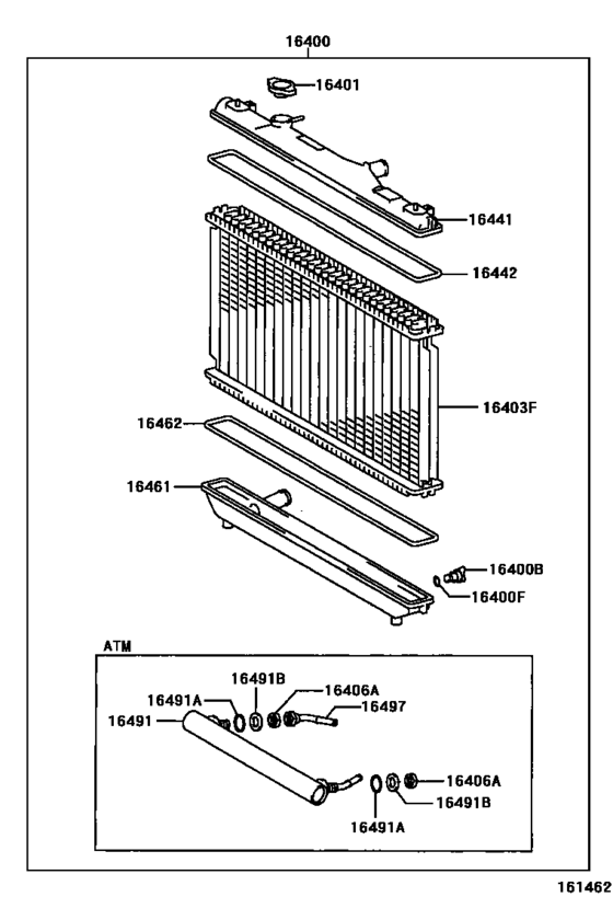 Radiator & Water Outlet