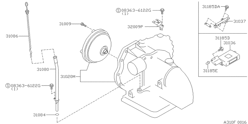 Auto transmission,transaxle & fitting