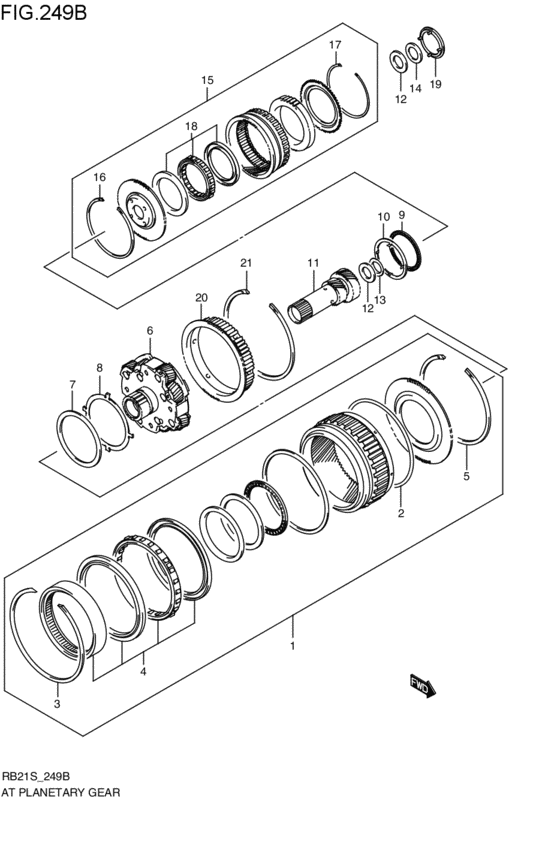 at - plastic material re-gear