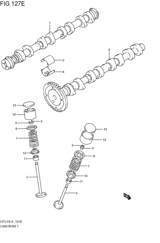 camshaft / valve