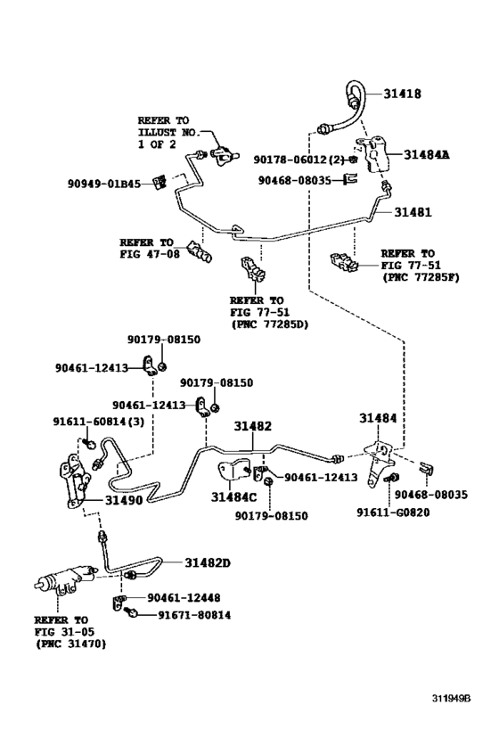 Clutch Pedal & Flexible Hose