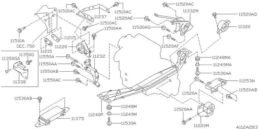 Engine & transmission   mounting