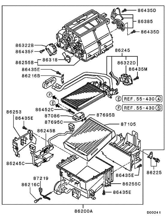 Heater unit & piping