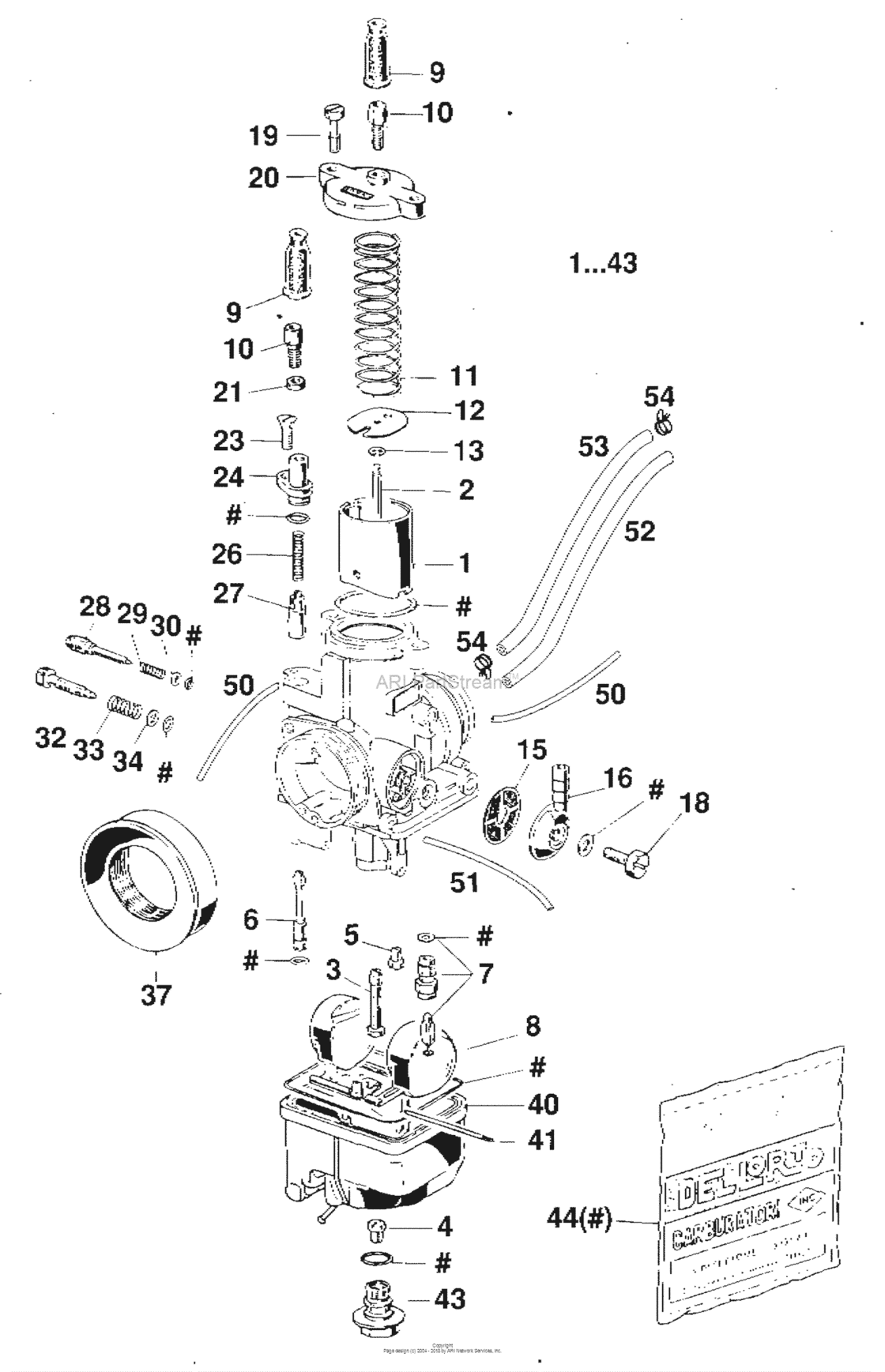 Carburetor Dell Orto Phbh28Vs