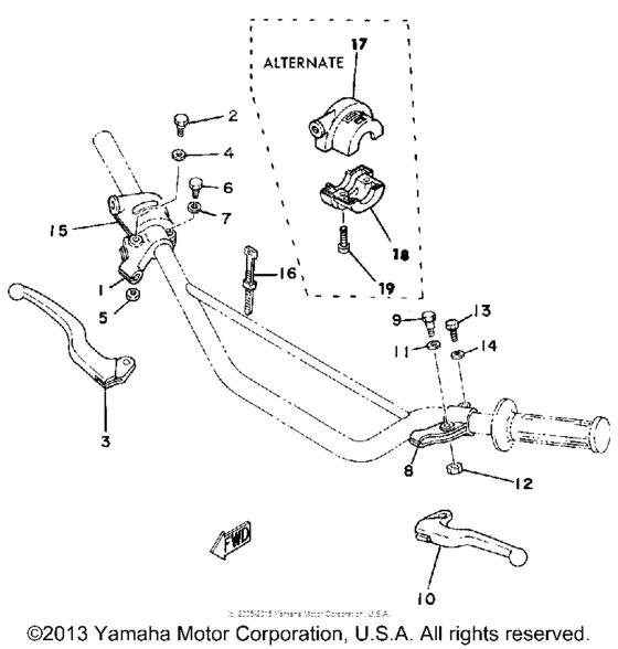 Handle switch & lever