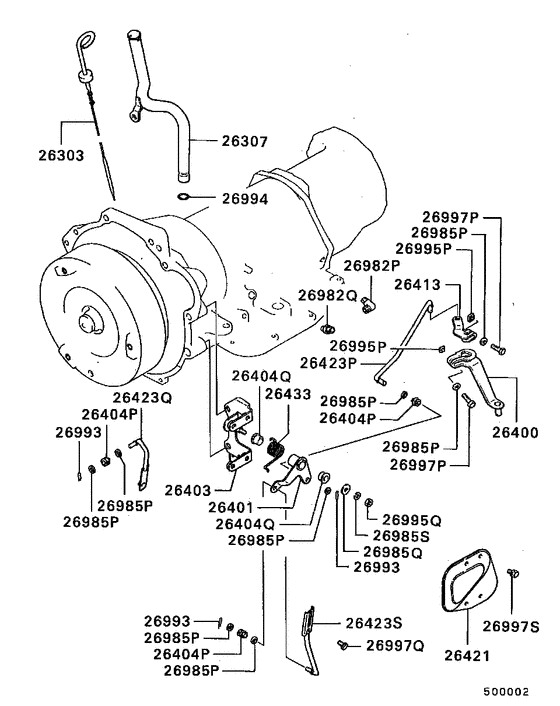 A/t related parts
