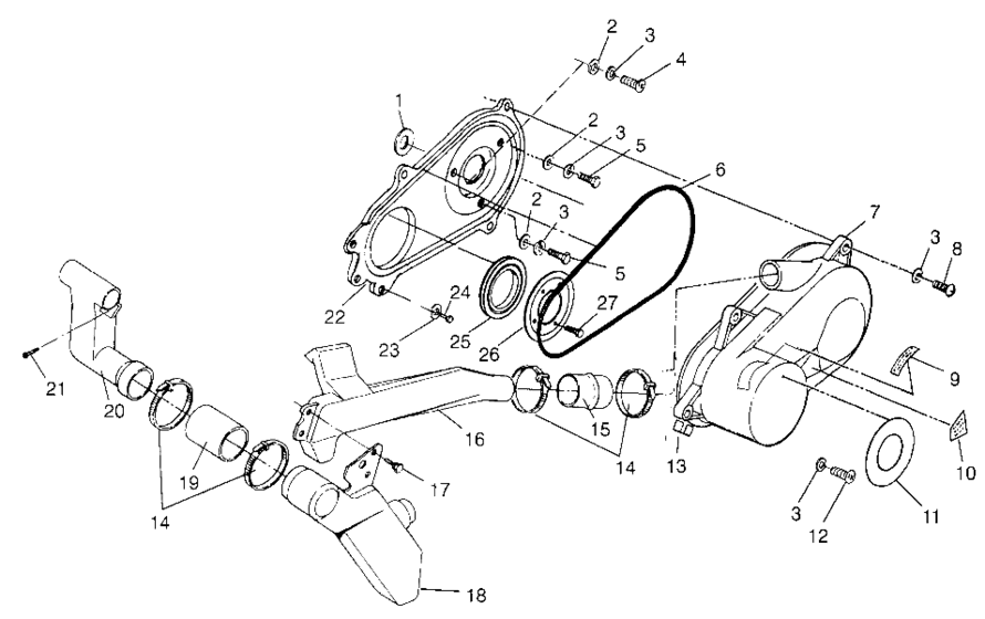 Clutch cover