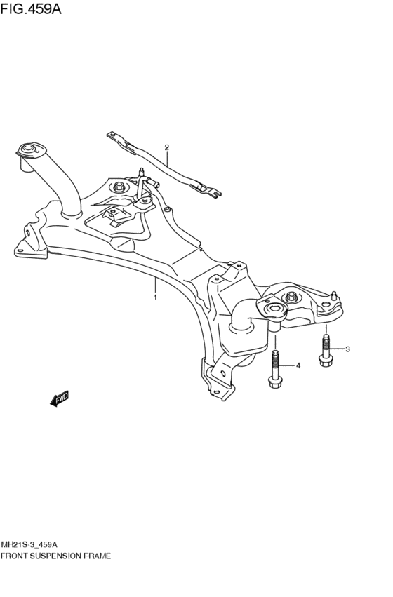front suspension frame