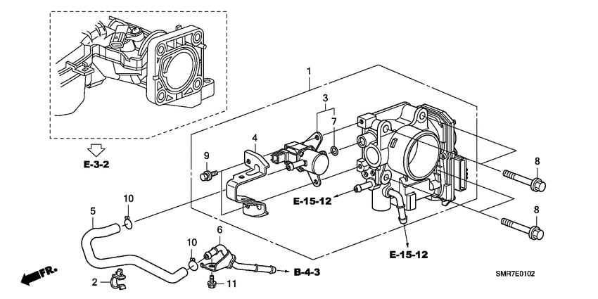 Throttle body