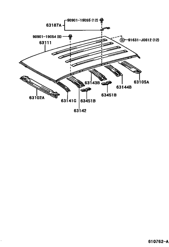 Roof Panel & Back Panel