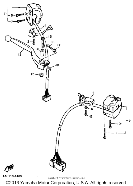 Handle switch & lever