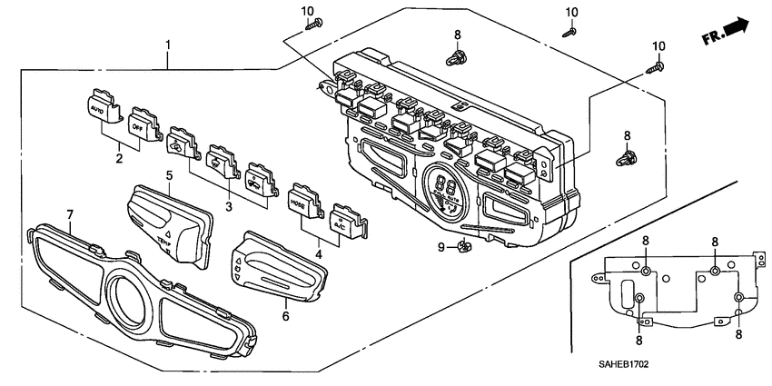 Auto air conditioner control