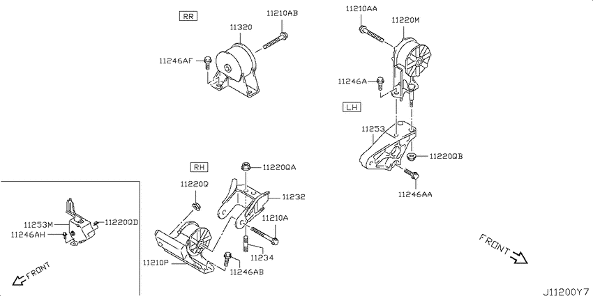 Engine & transmission   mounting