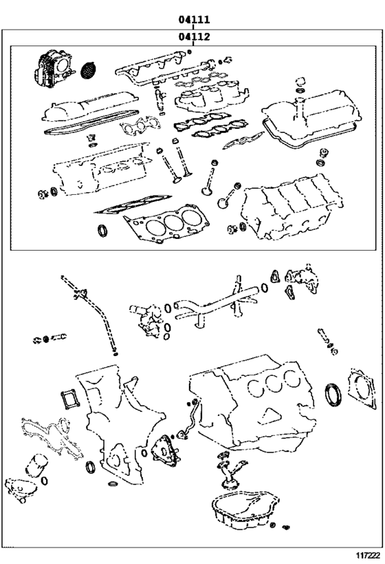 Engine Overhaul Gasket Kit