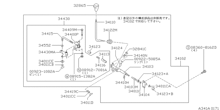 Transmission control & linkage