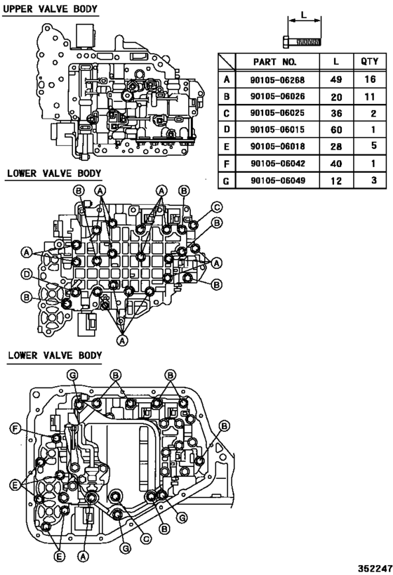 Valve Body & Oil Strainer (Atm)