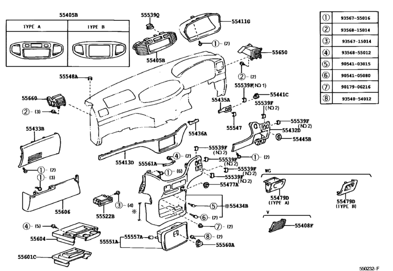 Instrument Panel & Glove Compartment