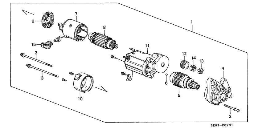 Starter motor