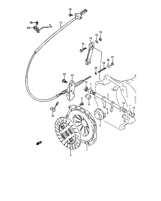 Mt clutch and clutch control