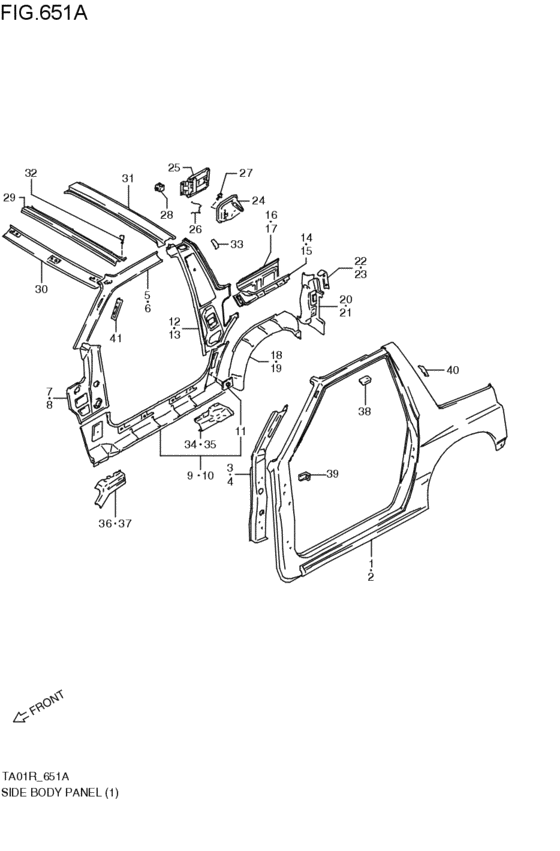 side body panel