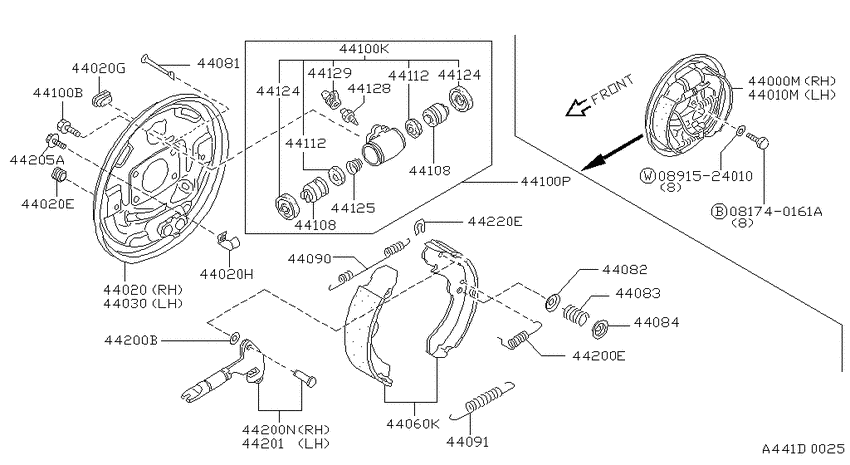 Rear brake