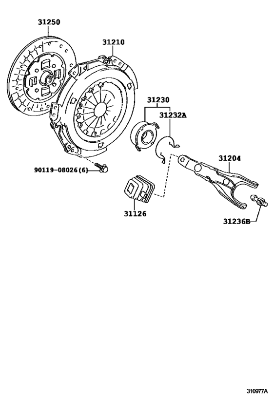 Clutch & Release Fork