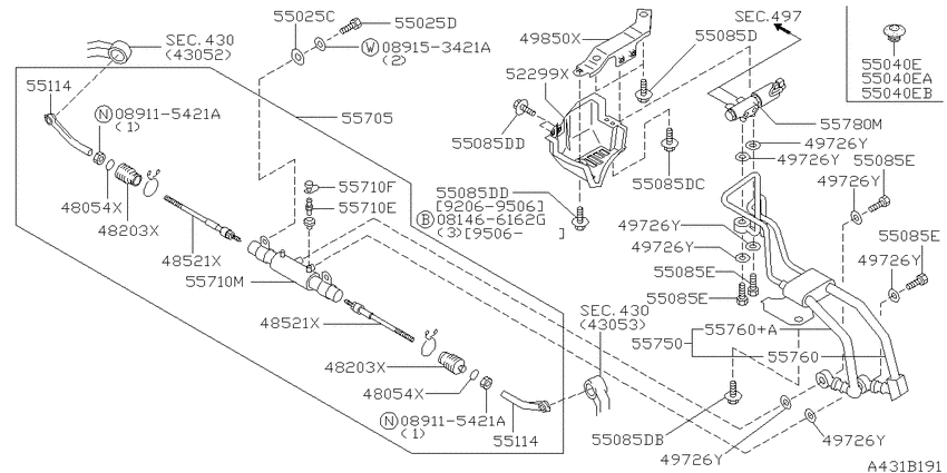 Rear suspension