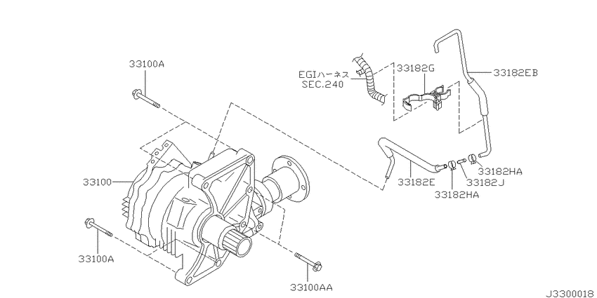 Transfer assembly & fitting