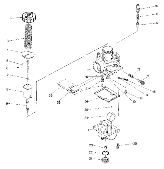Carburetor assembly