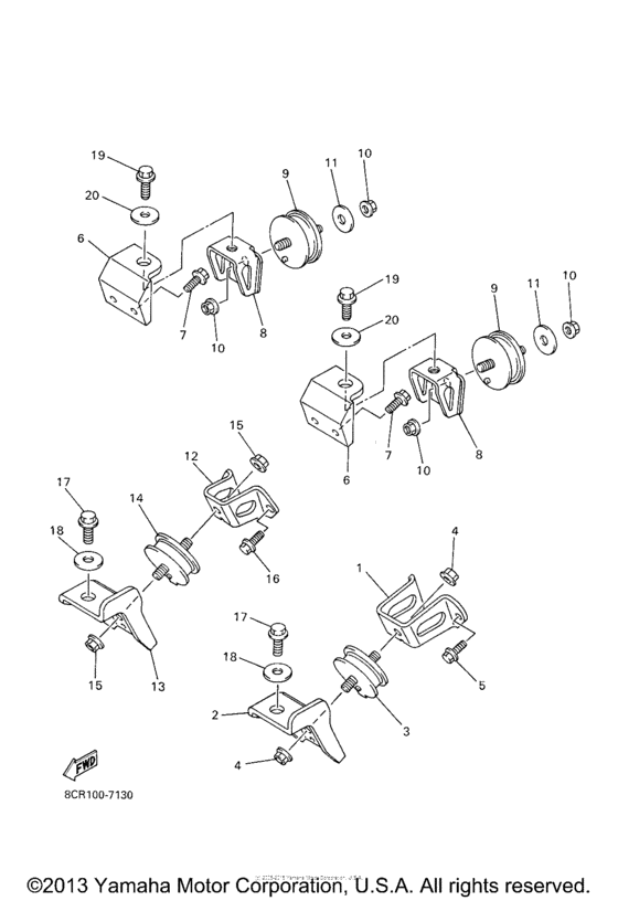Engine bracket