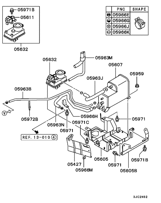 Fuel line & vapor gas control