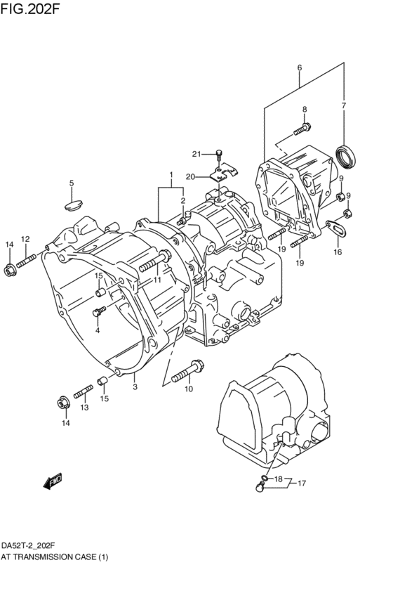 at - transmission case