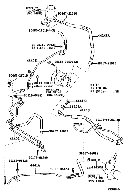 Power Steering Tube for 2002 2006 Toyota CAMRY/ VISTA/ AURION ACV30