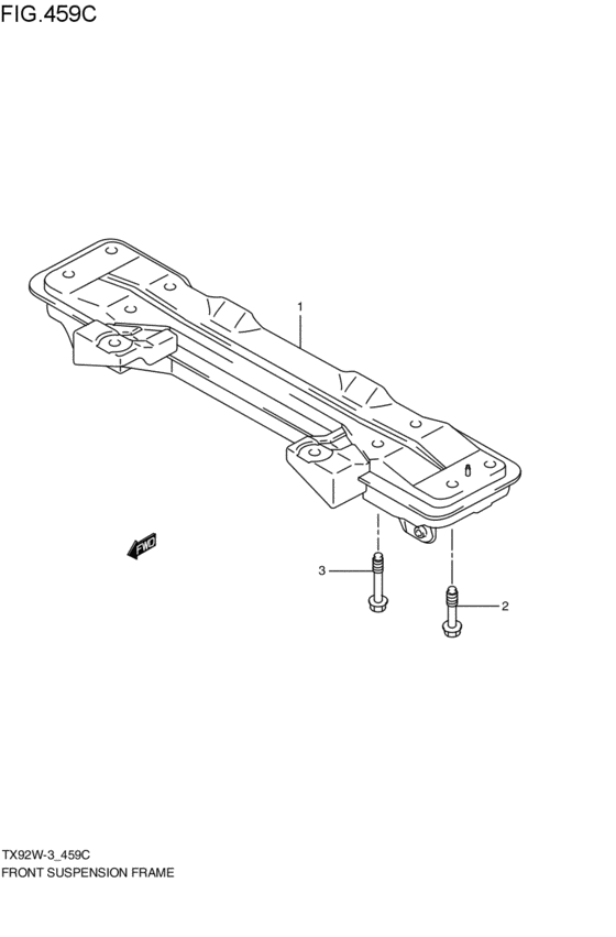 front suspension frame