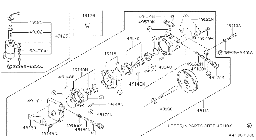 Power steering pump