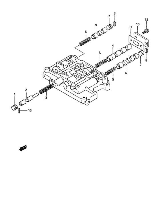 4at rr up valve body