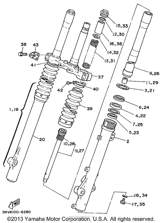 Front fork