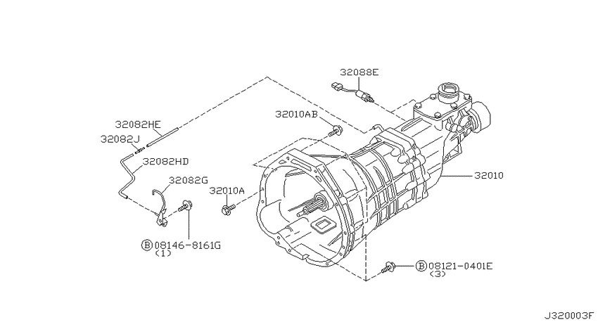 Manual transmission, transaxle & fitting