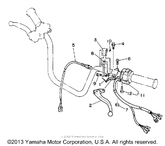 Handle switch-lever
