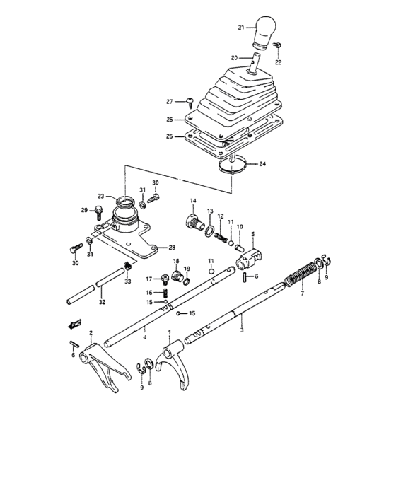 Transfer gear shifting