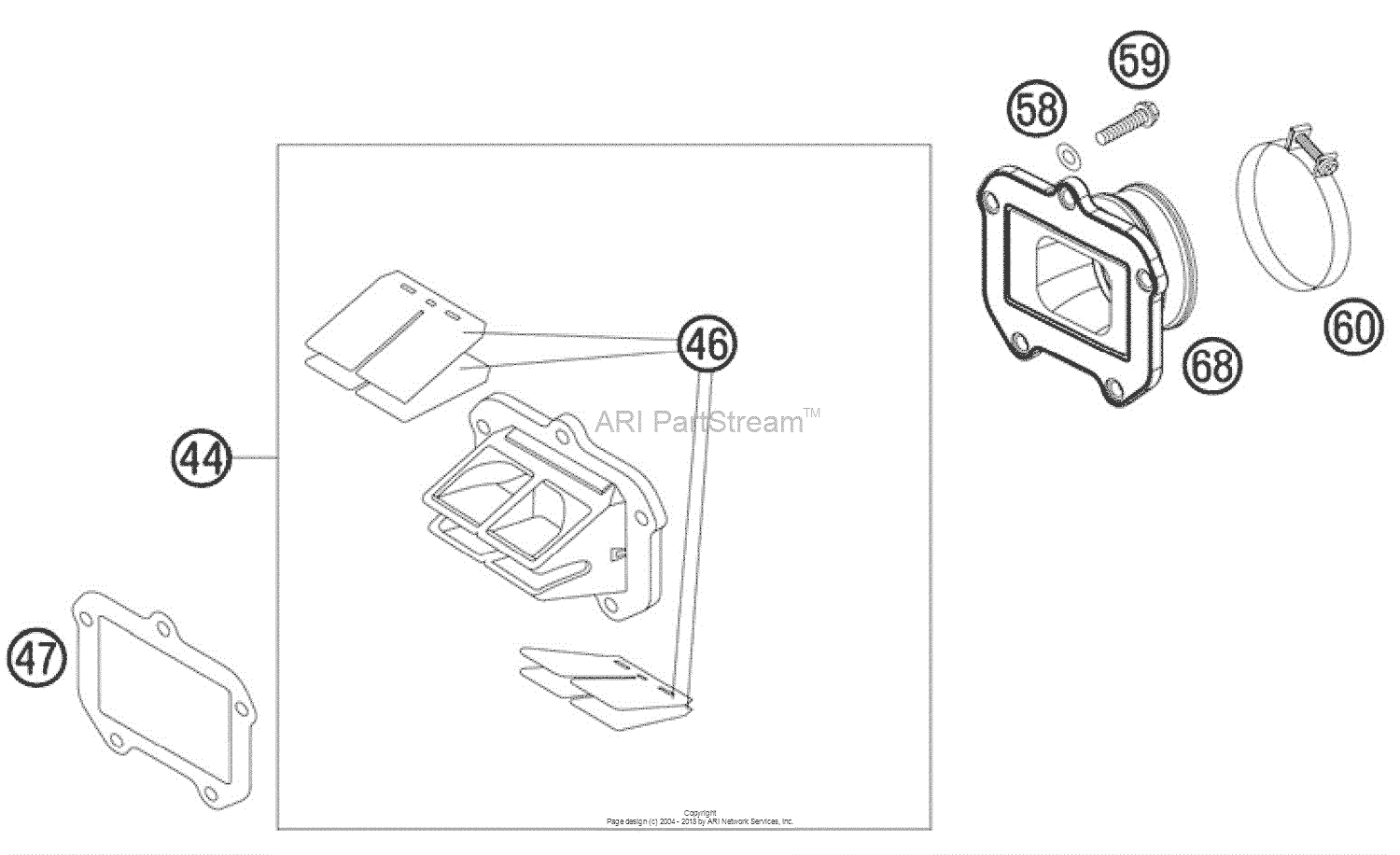 Reed Valve Case