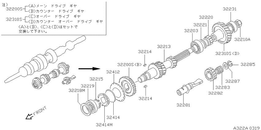 Transmission gear